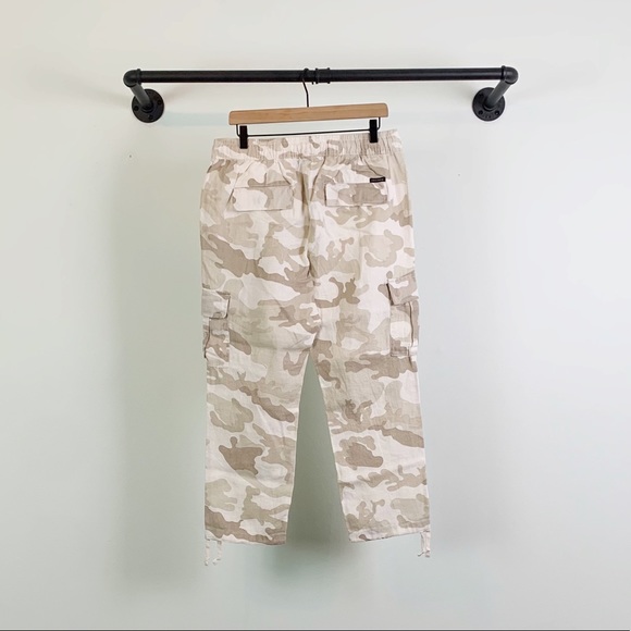 Anthropologie Pants & Jumpsuits Nwt Sanctuary Carefree Linen Camo